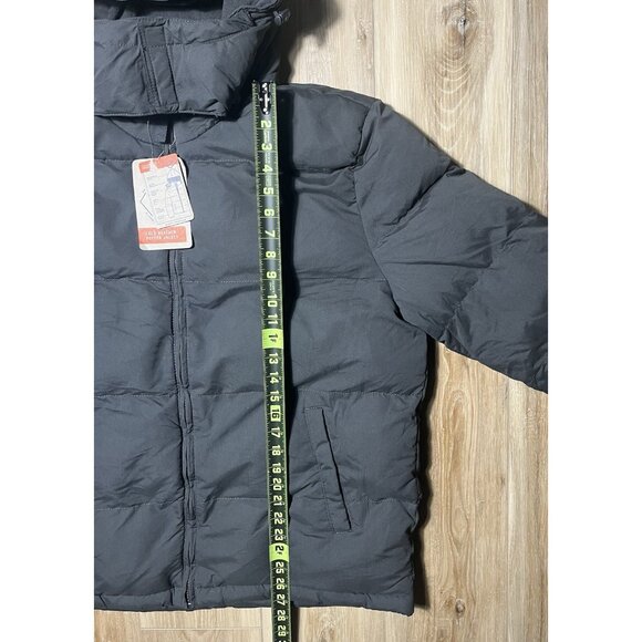 NWT St. John’s Bay Gray Cold Weather Puffer Jacket - Men Size L - Picture 14 of 16